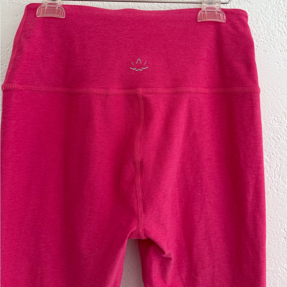 Beyond Yoga Large Spacedye Caught in the Midi High Waisted Leggings Vivid Pink - Picture 7 of 8